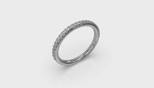Matching Band for Triple Band Pave Oval Engagement Ring