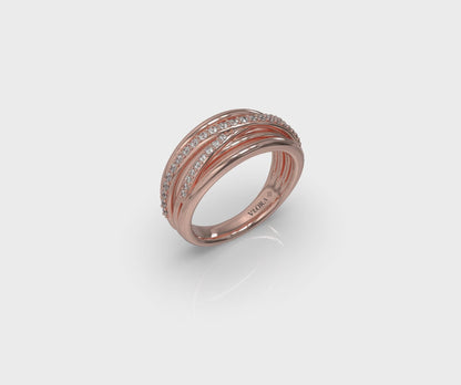 Diamond Twist Ring