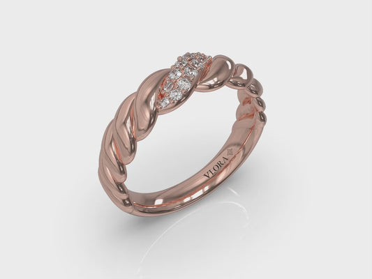 Delicate Twist Ring