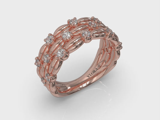 Triple Cascade Ring