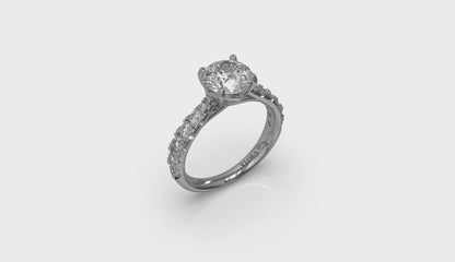 Bold Classic Engagement Ring