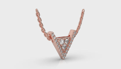 Diamond Trinity Necklace