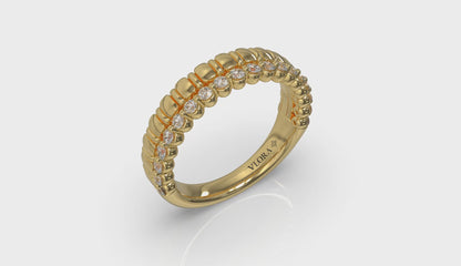 Dimensional Diamond Ring