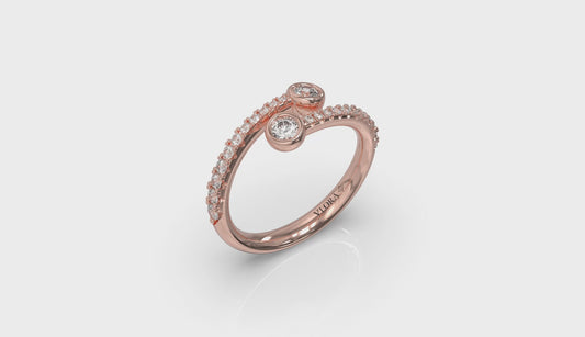 Diamond Double Wrap Ring