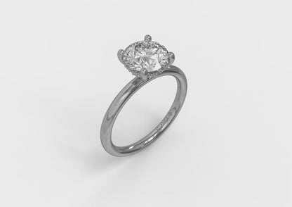 Classic Solitaire Engagement Ring
