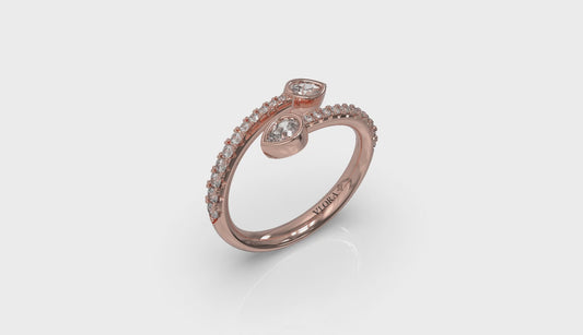 Diamond Double Wrap Ring
