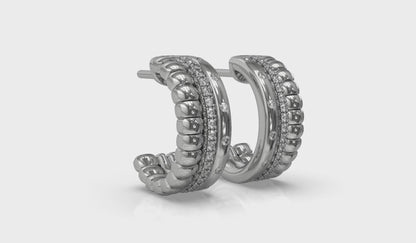 Triple Hoop Earrings