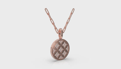 Star Diamonds and Diamond Pendant Necklace