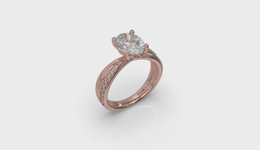 Destiny Oval Engagement Ring